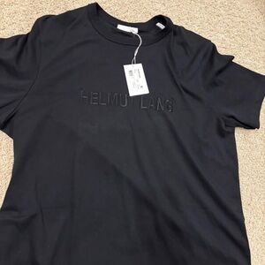 Helmut Lang Black Short Sleeve Tee